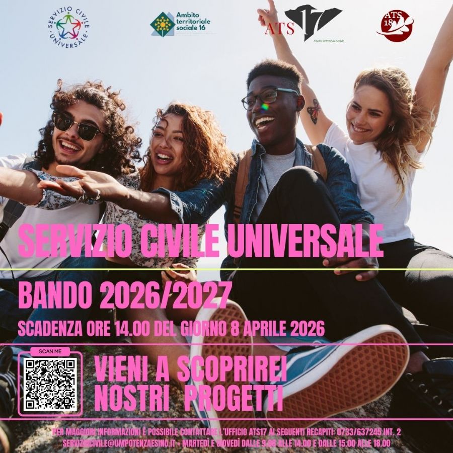 SERVIZIO CIVILE UNIVERSALE 2026/2027